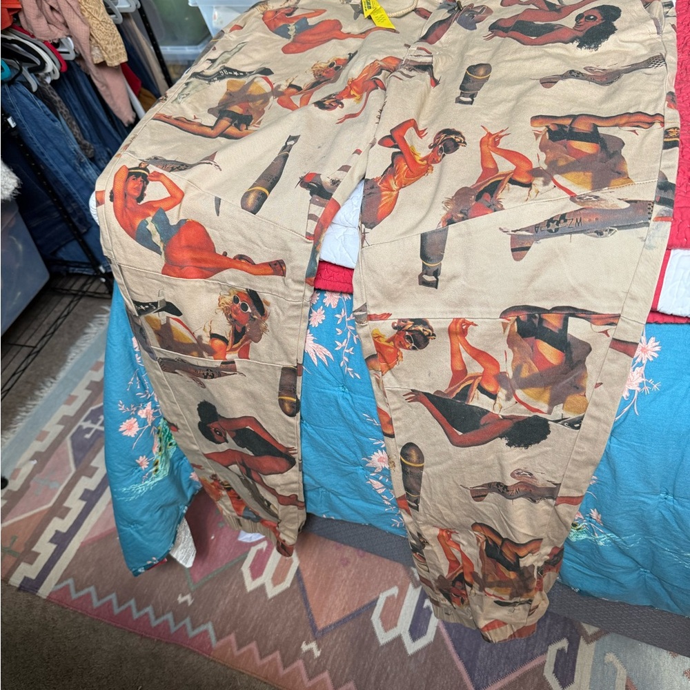 Men's Print Pants by Akoo Streetwear